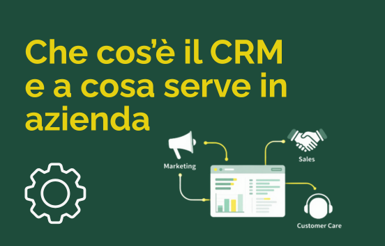 Dashboard CRM per la gestione di Marketing, vendite e clienti in azienda.